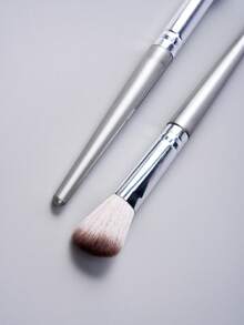 14pcs Makeup Brush Set Including Powder Brush, Blush Brush, Foundation Brush, Eyeshadow Brush, Blending Brush, Contour Brush, Portable Soft Makeup Tool - Multicolor - View 7