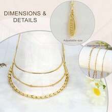 BAYLAY Silver Anklets For Women, Waterproof Copper Ankle Bracelets, Summer Jewelry For Women, Gifts For Women (Daughter/Mother/Friend)