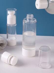 1 szt. Butelka z rozpylaczem do mgiełki, wielokrotnego użytku, odpowiednia do toniku, rozmiar podróżny, przenośny atomizer do mgiełki do twarzy, perfum, kosmetyków - wielokrotnego użytku mini butelka z rozpylaczem do alkoholu, pielęgnacji skóry, olejków eterycznych