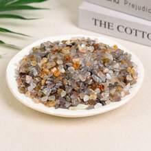 Assorted Colorful Agate Aquarium Gravel Mix, Polished Crystal Stone Chips, Spiritual Energy Balance Gemstone, Filler For Flower Pots, Vases, Fountains, Fish Tanks, Potted Plants Decor