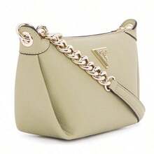 Guess Geantă de umăr cu fermoar superior Meridian pentru femei BG877817