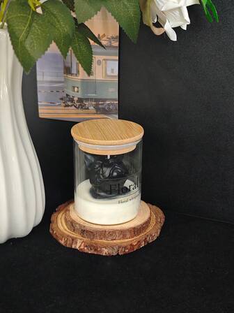 New Pet Glass Jar Candle Series, Cute Dog French Fighting Dog Glass Jar Aromatherapy Candle, Using High-Quality Natural Soy Wax, Delicate And Fine Texture, Plant Extracted Essential Oil Natural Soy Wax Base, Stimulating Plant Fragrance And Restoring Life Atmosphere To Explore The Charm Of Life, Using Natural Soy Wax