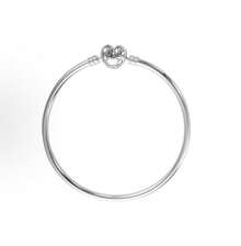 PANDORA 925 Silver Heart Dreamcatcher Bracelet, DIY Chain, Couples Basic 925 Silver Bracelet, Gift For Girlfriend, Birthday, Christmas, Mother's Day, Back To School - Silver - View 3