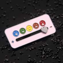 1 cái Ghim tráng men My Social Battery vui nhộn chuyển động theo tâm trạng khi bạn làm đồ trang sức Trâm cài áo nghệ thuật cho người hướng nội Đồ trang sức xã hội Quà tặng đạo cụ Giáng sinh - Nhiều màu - Xem 5