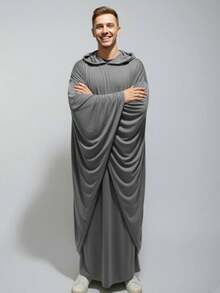 Men Party Stage Clothing - 灰色 - 查看 2