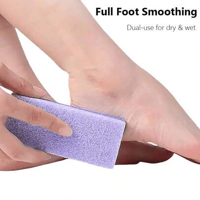 ART LALIC 8Pcs Pumice Foot File Exfoliating Files, Callus Dead Skin Scrub Remover, Smooth Feet Pedicure Tools, Foot Care