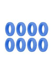 48/24/16/8件套行李箱轮套，包包挂饰，行李箱轮保护套，适用于8轮旋转行李箱，耐磨防噪音行李箱套，旅行必备配件