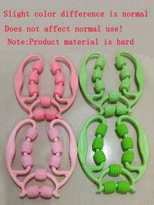 Leg Massager, Leg Roller Shaper With 9 Massage Wheels, Calf Muscle Relaxer And Gym Accessories Yoga Roller For Thigh Muscle Relaxation, Sports, Gym, Home Exercise, Massager, Massage Muscle Stretching Relaxation Massage Equipment - Multicolor - View 11