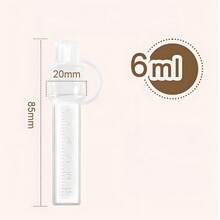 Reusable 6ml Colostrum Collector Set, Freeze Heat Breast Milk Storage With Box, Brush & Wipes, Breastfeeding Must-Have For New Mothers - Multicolor - View 4