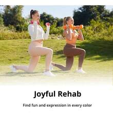 Weights - Juego de mancuernas de neopreno antivuelco - Negro - + Estándar - Ver 8