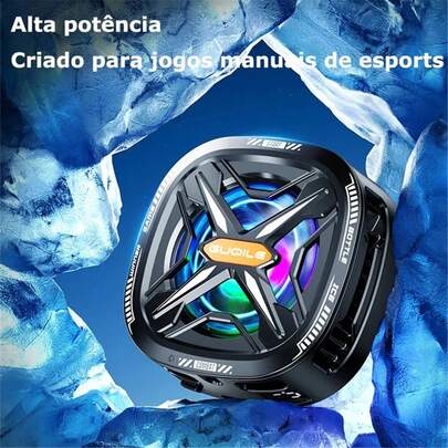 Succão Magnética + Clipe Traseiro 2 Em 1 Cooler Celular -5°