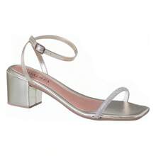 Women Heeled Sandals - 金色 - 查看 8