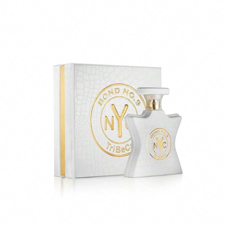 Bond No.9 New York Tribeca Unisex Eau De Parfum 100ml/3.4oz - Luxury Amber Woody Scent, Long-Lasting Designer Perfume For Men & Women, Gifts For Boyfriend, Halloween Present - 3.4 Fl Oz (Pack Of 1) - View 1