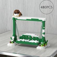 1 Conjunto DIY Série Panda Fofa, Múltiplos Métodos de Construção em 1 Caixa, Brinquedo de Blocos de Construção de Lazer, Blocos de Construção de Quebra-cabeça com Tema de Panda, Brinquedo de Criatividade, Ideal para Feriados, Ano Novo, Blocos de Construção de Animais de Estimação Interessantes para o Festival da Primavera, Desafio de Construção Pequena Divertida, Cultive Habilidades Manuais e Cerebrais, Conjunto de Blocos de Construção, Brinquedo DIY Decoração Doméstica Criativa, Conjunto de Blocos de Construção para Adultos, Presente Perfeito para Feriados, Aniversário, Presentes de Natal