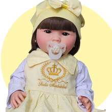 Bebê Reborn Pode Dar Banho Luna Menina