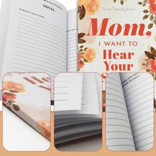 Listen To Mom's Stories 日記套組：母親引導式日誌，分享生活與愛－親子禮物；Listen To Dad's Stories 皮革筆記本；故事訊息書 - 彩色 - 查看 6