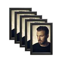 1pc Or 5pcs Semi-Circle Photo Frame, Classic & Durable Christmas Photo Frame - Multicolor - View 39