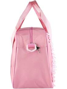 Bolso de Hombro de Ballet, Mochila, Bolso de Hombro Rosa, Bolso de Baile de Ballet para Niñas, Bolso de Mano para Niños, Bolso Deportivo con Cremallera de unHombro - Rosa - Ver 3