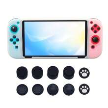 1 Set: 1pc Silicone Protective Case + 10pcs Joystick Cap For Nintendo Switch OLED, Anti-Drop, Anti-Dust, Anti-Scratch, Enhanced Gameplay Experience - Multicolor - View 8