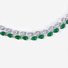 3 件/套，多色选择，女士珠宝套装，项链，时尚/优雅/水滴形，方晶锆石镶嵌，耳环，项链，珠宝套装，适合女性节日/派对、婚礼/宴会的项链套装，女士时尚珠宝，时尚套装，万圣节|礼物 - 首飾套裝 - 查看 11