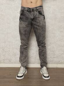 Men's Jeans Fashion Blogger Street Style - Grey - View 1