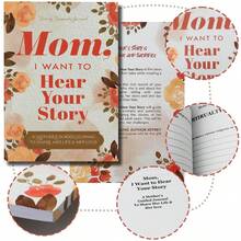 Listen To Mom's Stories 日記套組：母親引導式日誌，分享生活與愛－親子禮物；Listen To Dad's Stories 皮革筆記本；故事訊息書 - 彩色 - 查看 7