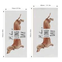 فوطة شاطئ سريعة الجفاف بتصميم كلب الدشهند الممتع - خالية من الرمال، مثالية لعشاق الكلاب، مناسبة للاستخدام في المسبح والحمام والشاطئ والمطبخ والاستحمام، هدية