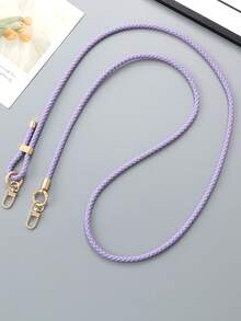 Nueva cadena ajustable de cuerda trenzada para cruzar el Body, cadena de repuesto para bolsos, llaveros, cordón multiusos para teléfono