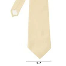 New Hot ! Solid Color Plain Classic Necktie Men's Tie,ZXCFTE - 21-奶油 - 查看 3