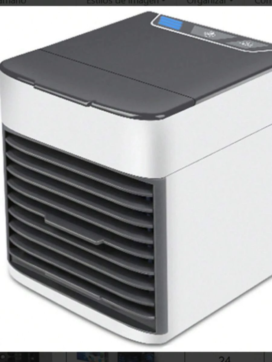 Ventilador de escritorio USB con humidificador de agua integrado FA061 - Blanco - Ver 1