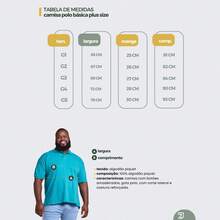 Men's Plus Size Cotton Polo Shirt - 綠色 - 查看 6