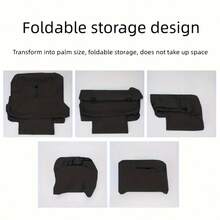 1 pieza Mochila plegable de nailon - Diseño con cordón ultraligero, gran capacidad para gimnasio, viajes y aventuras al aire libre - Compacta y portátil, ideal para el transporte diario, yoga, senderismo y deportes - Regalo de viaje ligero perfecto para hombres y mujeres