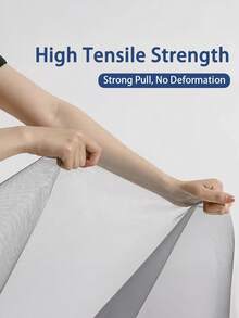 DIY Large-Size White Window Screen Mesh - Pet-Proof & Mosquito/Insect Resistant, Fit For Balconies, Gardens & More - White - View 3