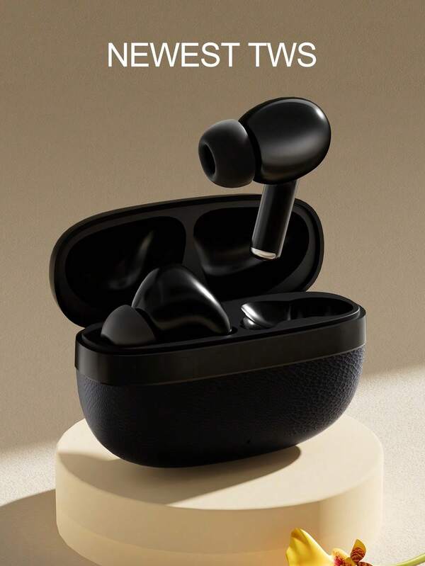 TWS Wireless Bluetooth Earbuds, Earphones, Airbuds, Sports & Gaming Headphones-Ideal Holiday Gift For IOS Android Users, Available In Elegant White And Classic Black– Bluetooth 5.3, Long Battery Life, Clear Sound, Lightweight & Portable With Mic, Stable Connection