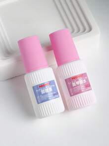 2 件装指甲胶凝胶，带胶凝胶去除剂套装，10 克速干强力指甲胶，适用于假指甲片，脱胶剂，去除凝胶，水钻假指甲，易于涂抹，刷涂指甲凝胶，美甲工具 - 彩色 - 查看 8