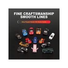 Modelo de coche a escala 1/64 de aleación genuino y autorizado oficialmente, Mercedes-Benz, , Cadillac, Chevrolet, modelo de coche de metal fundido realista, vehículo miniatura decorativo y coleccionable - Ford Bronco 2021 - Ver 7