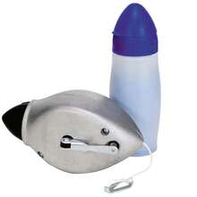 WOLFPACK LINEA PROFESIONAL Tiralineas Aluminio Con Plomada 30 Metroscon Bote De Polvo 100 Gramos