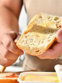 Dual-Head Silicone Jam Spoon - Geometric Pattern, Durable PC And Silicone Material, Ergonomic Handle, Easy To Grip, Ideal For Spreading Jam And Sauce, Kitchen Essential | Geometric Pattern Spoon | Ergonomic Handle - Multicolor - View 8