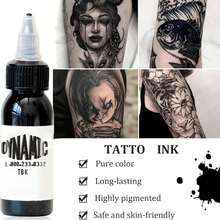 1 件纹身墨水黑色、墨水、纹身/O 练习 Pigme/Nt、素食友好纹身/Too I/Nk 标准 Pig/Ment Ta/Ttoo 用品、纹身/练习 Pigme/Nt、TattTatto
