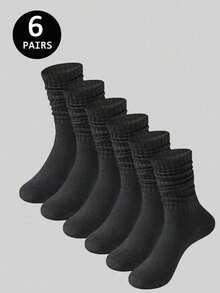 3 Pairs/6 Pairs/10pairs/20 Pairs Of Autumn And Winter Pile Socks, Open Knitted Socks, Open Socks, Men's Tight Middle Tube Socks, Tight Long Socks
