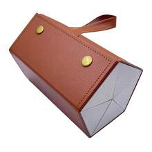 1PC Folding Glasses Case, Anti-Stress Sunglasses Case, Personalized Sunglasses Case, Glasses Case, Glasses Bag, Glasses Storage Box, Foldable Glasses Case,School Glasses Storage Box Glasses Case Holder Organizer Storage Eyeglass Case Protective Case Glasses Bag Sunglasses Pouch For Travel Vacation Cruise Summer Holiday Travelling Bag Travel Stuff Essentials For College Dorm Home School Hotal Travel Kit - 彩色 - 查看 14