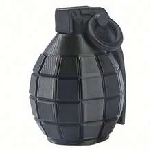 Capa de Bola de Reboque com Formato de Granada - Capa Protetora de Plástico de Uso Pesado com Gancho Decorativo para Bola de Reboque | Acessório de Reboque Universal para Veículo | Capa de Bola de Reboque Universal de 5 cm (Design de Acessório Tático)