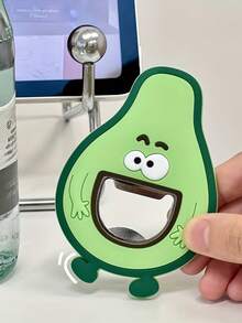 Adorable Cartoon Creative Bottle Opener For Home Use, Beer Bottle Opener And Lid Opener, Suitable For Various Festivals, Outdoor And Home Use,Bottle Opener Party Favors Christmas Gifts,Watermelon Pineapple Kitchen Gadget Bottle Opener
