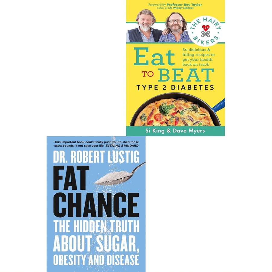 Fat Chance, The Hairy Biker Eat To Beat 2 Books Collection Set - Single Book - View 1