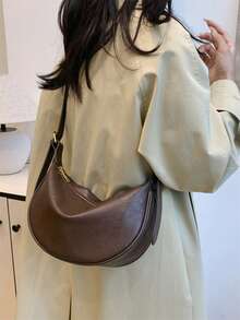 Half Moon Shoulder Hobo Bag Purses For Women Small Crossbody Bags Crescent Shoulder Bag Hobo Handbag With Adjustable Strap