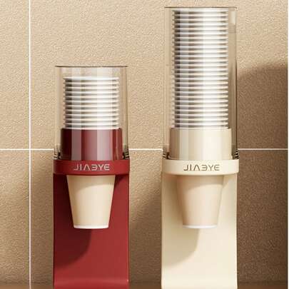 1 pezzo Portabicchiere da scrivania - Portabicchiere da bagno, Portabicchiere per caffè per la casa, Organizer per dispenser d'acqua, Adatto per casa, ufficio, ospedale, accessori per il bagno in palestra
