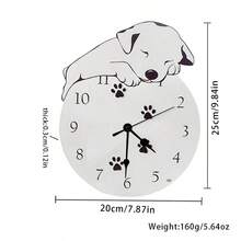 Ceas suspendat exterior în stil american, acrilic transparent, ceas de perete pentru salon, ceas decorativ silențios pentru sufragerie