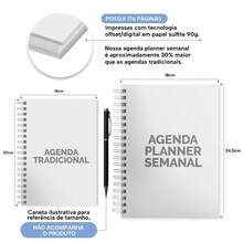 iscool 2026 Agenda Weekly Planner Hardcover Solid Colors - 查看 1