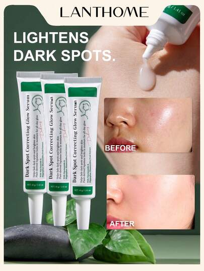 3支40毫升亮肤精华液，蕴含烟酰胺精华，深层补水，玻尿酸抗衰老，有效淡化皱纹、细纹和雀斑，男女皆宜