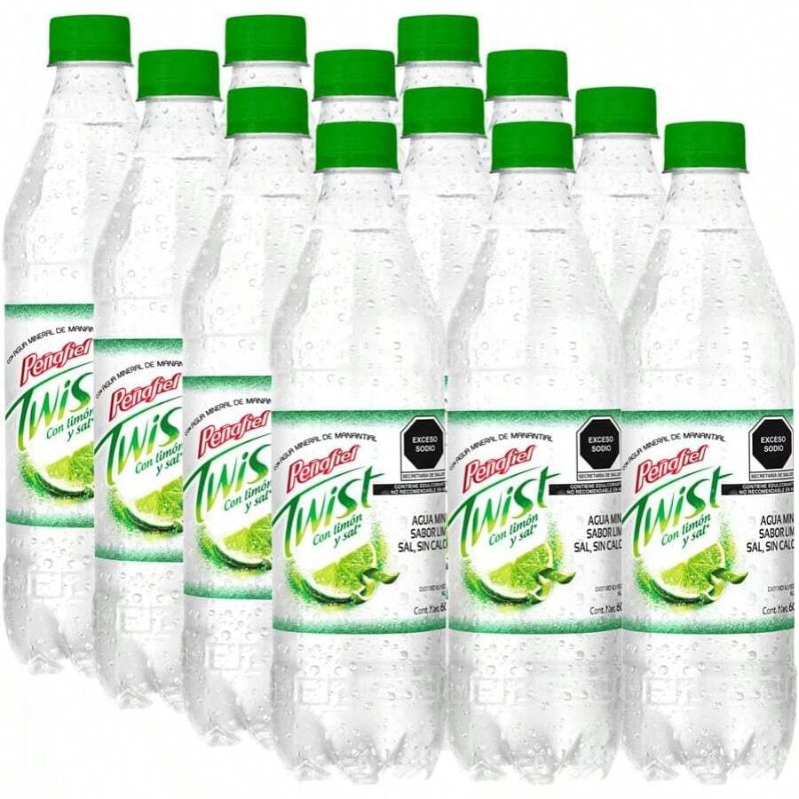 Peñafiel, Twist Limón 600 ml, Botella Pet (12 pack) - Botella de Pet - Ver 1